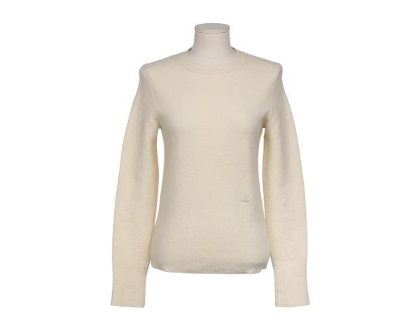 셀린느 트리옹프 니트 아이보리 XS