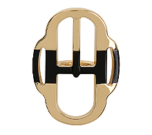 에르메스 미니 부클레 트윌리 링 퍼마브래스 블랙