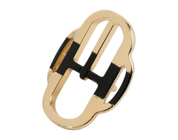 에르메스 미니 부클레 트윌리 링 퍼마브래스 블랙