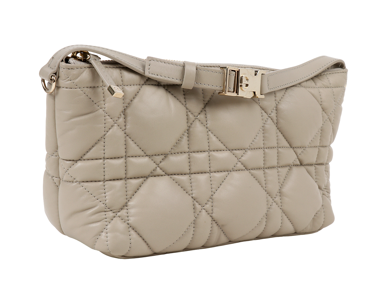 디올 트래블 노마드 파우치 미디엄 샌드