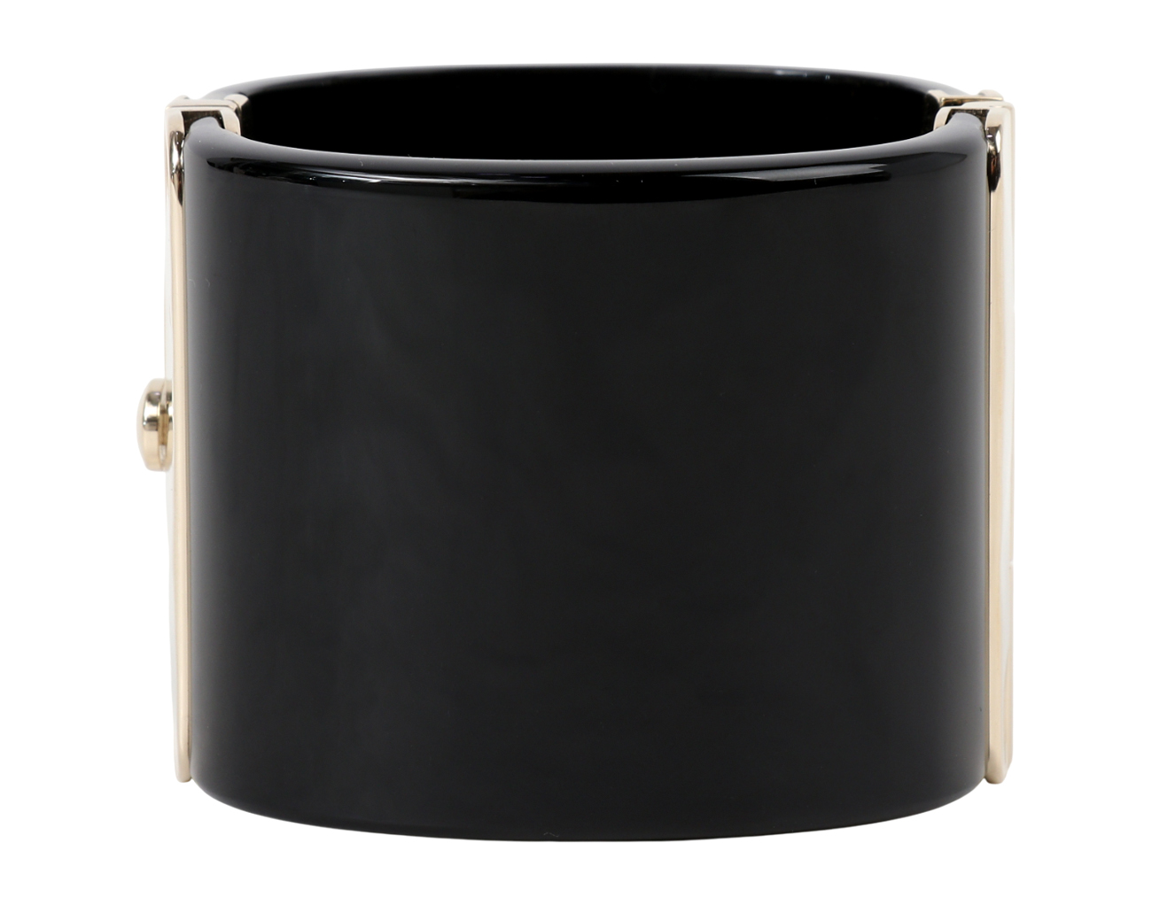 샤넬 스타 CC 커프 브레이슬릿 블랙