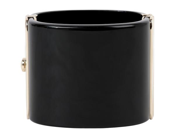 샤넬 스타 CC 커프 브레이슬릿 블랙