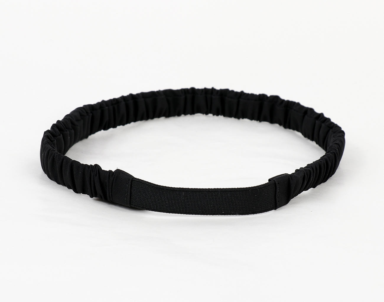 프라다 리나일론 헤드밴드 블랙