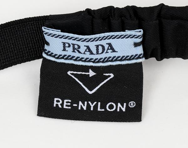프라다 리나일론 헤드밴드 블랙