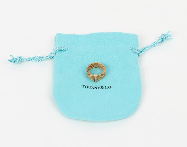 티파니앤코 서머셋 링 옐로우골드 다이아몬드