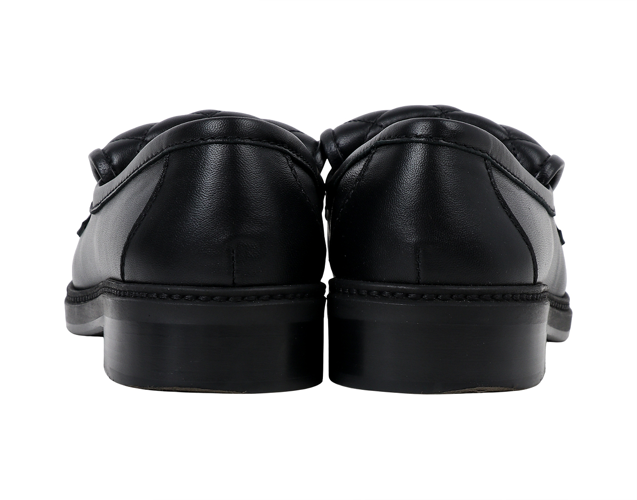 샤넬 CC 턴락 퀼티드 로퍼 블랙 36 1/2C