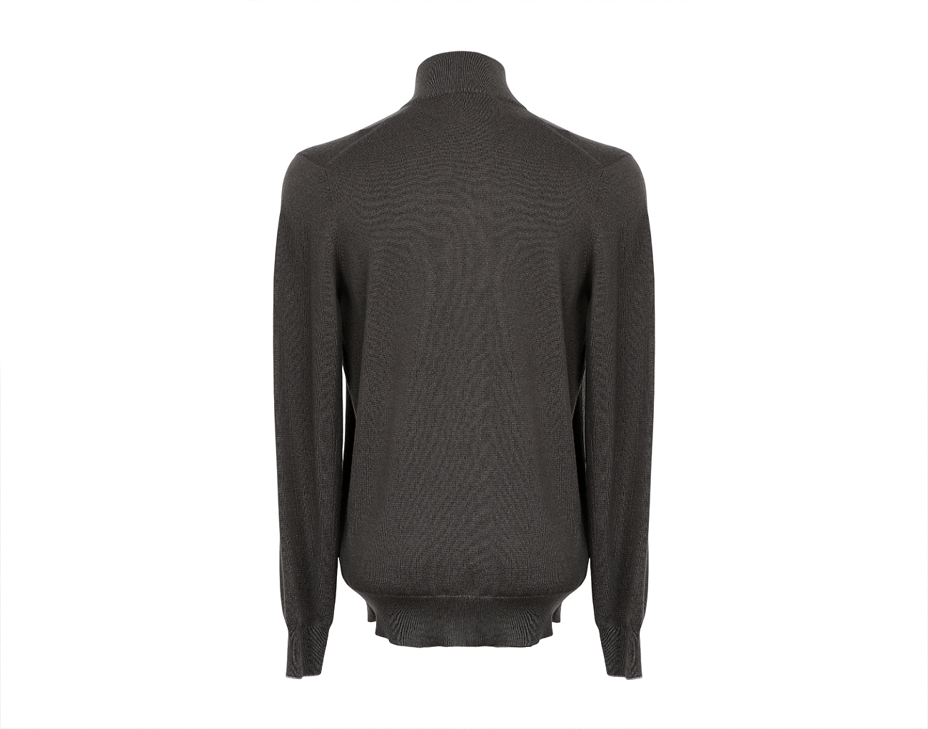 브루넬로 쿠치넬리 캐시미어 하프집업 니트 카키 50