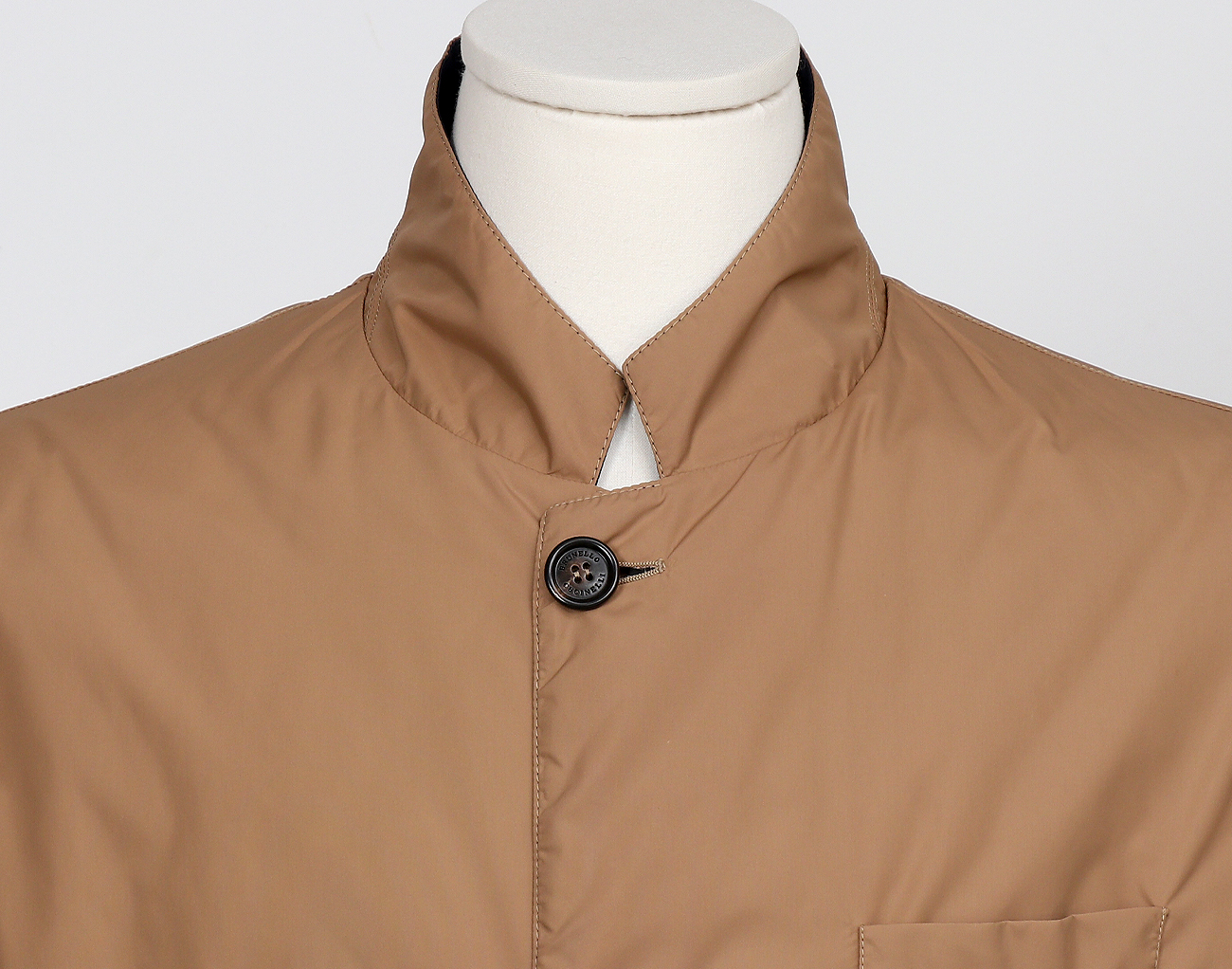 브루넬로 쿠치넬리 리버시블 재킷 베이지 네이비 50