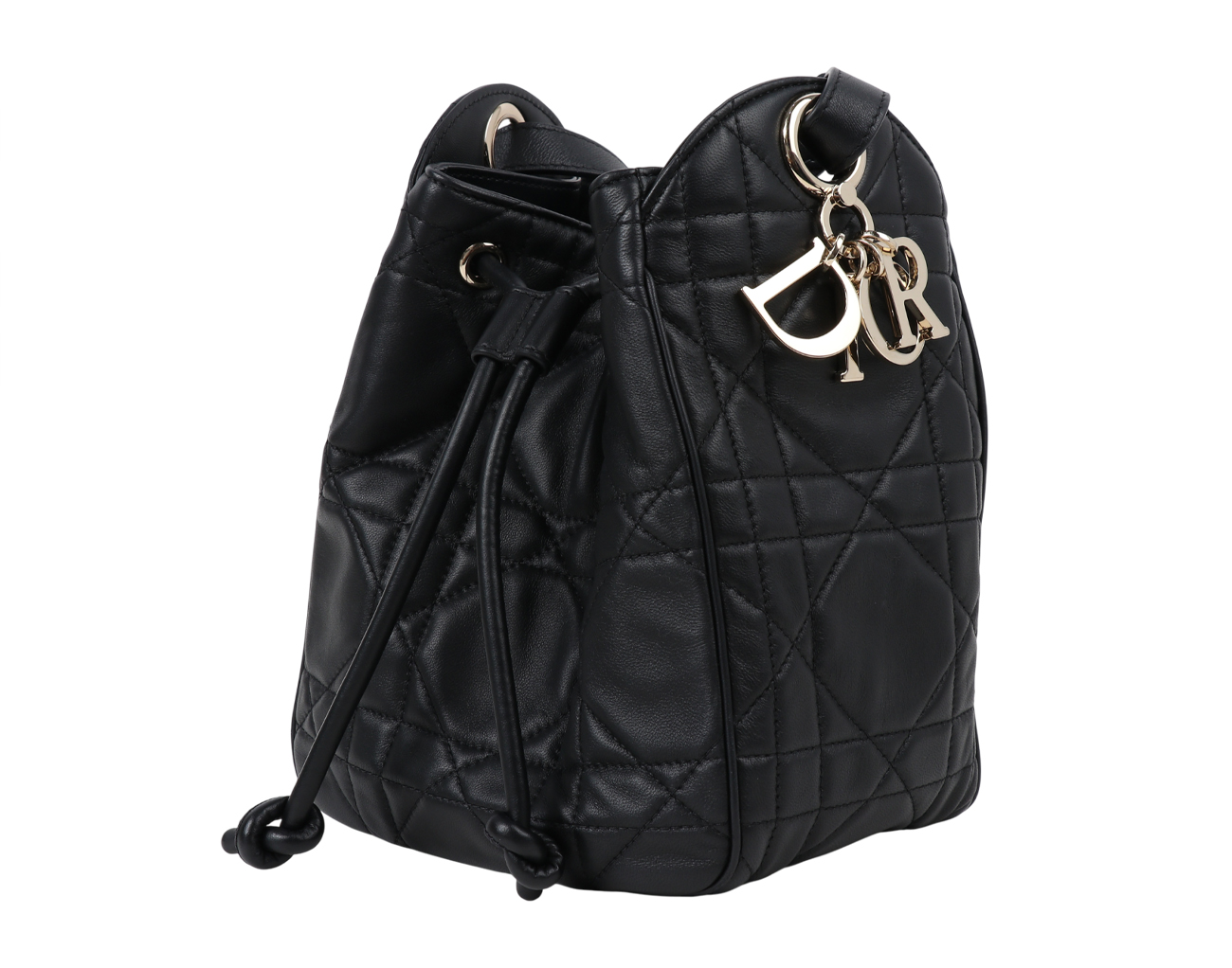 디올 D 모션 스몰 매크로까나쥬 블랙