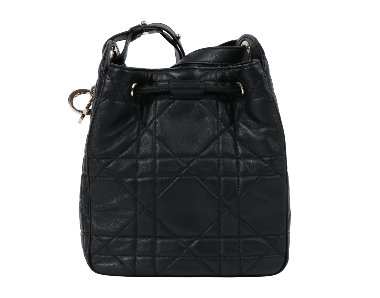 디올 D 모션 스몰 매크로까나쥬 블랙