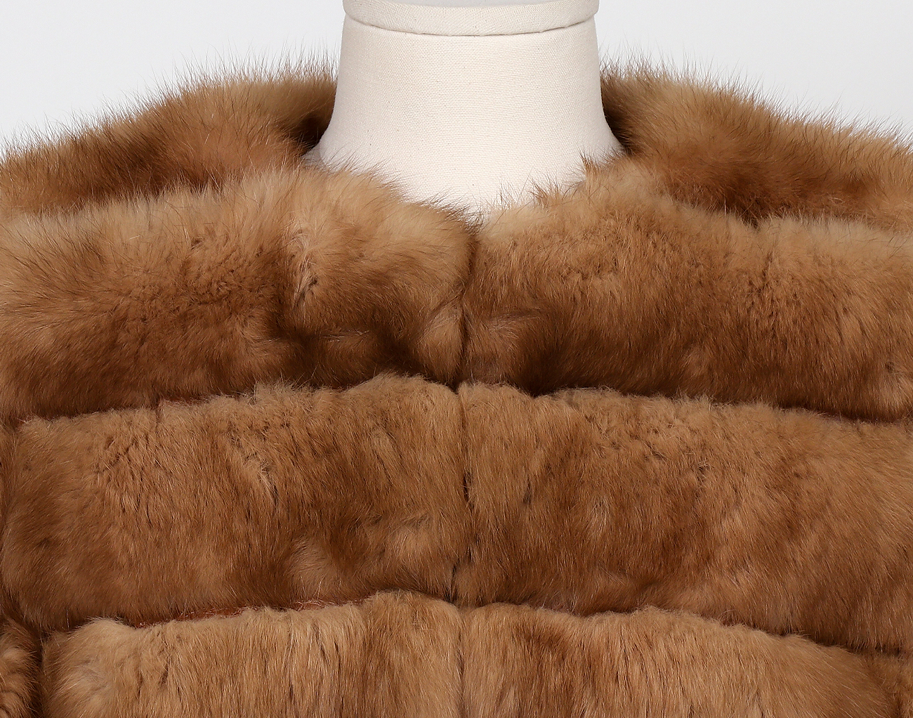 21 드페이 세이블 코트 골드 베이지 40