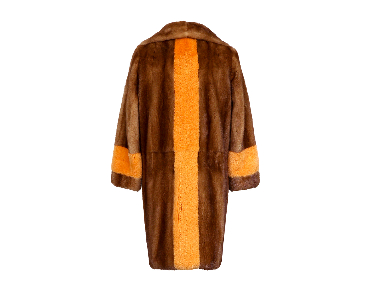 시모네타 라비짜 밍크 코트 브라운 38