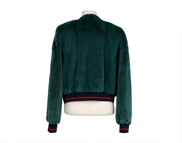 이네제 마레샬 밍크 재킷 그린 34