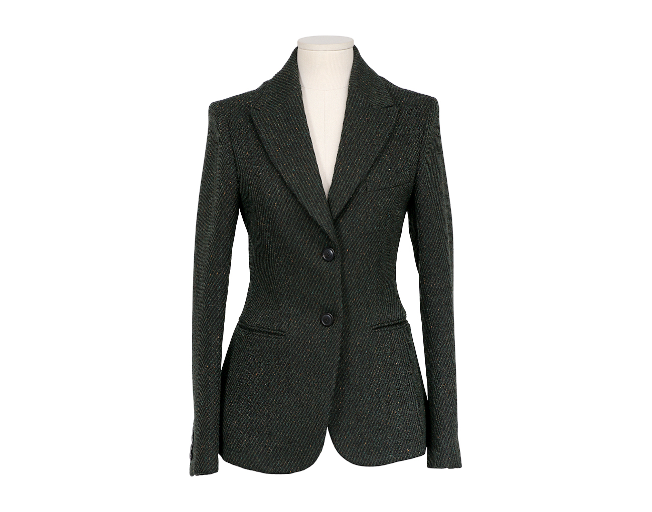 디올 블레이저 재킷 카키 38