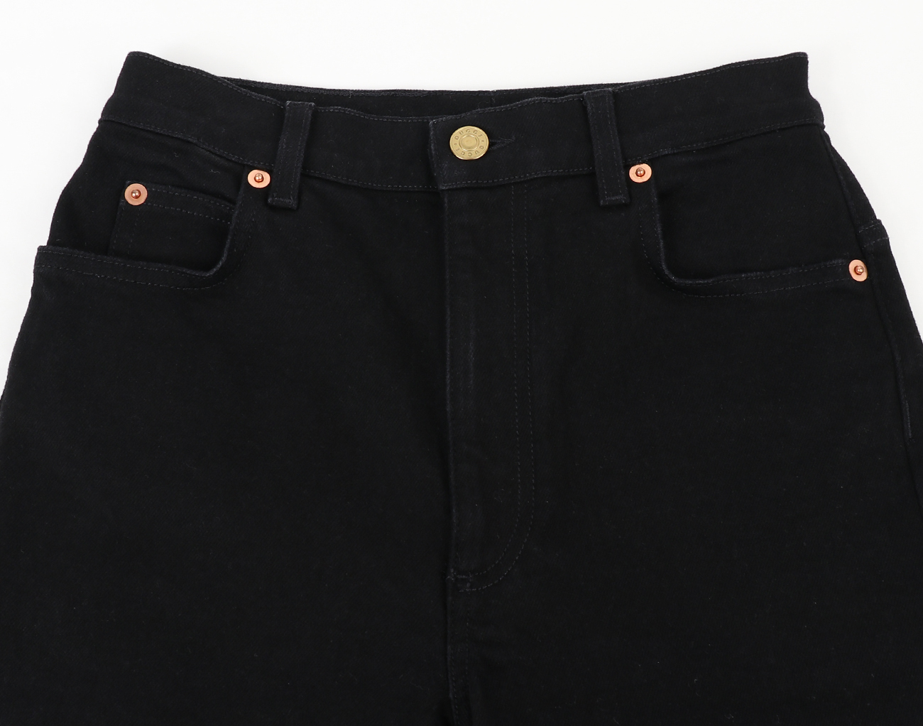 구찌 홀스빗 데님 팬츠 블랙 23