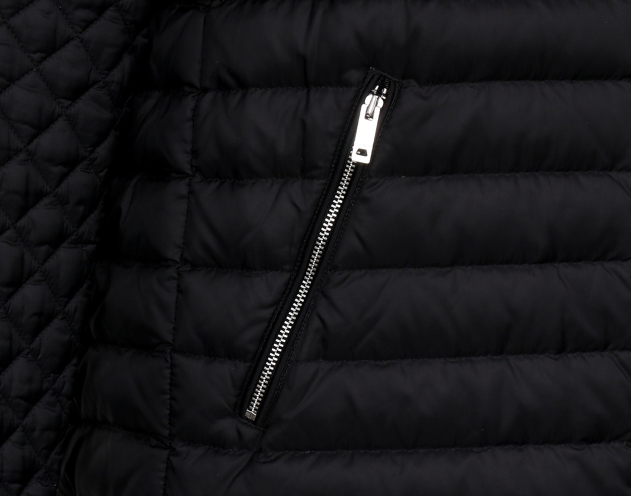 버버리 칠드런 퀼팅 다운 재킷 블랙 14Y