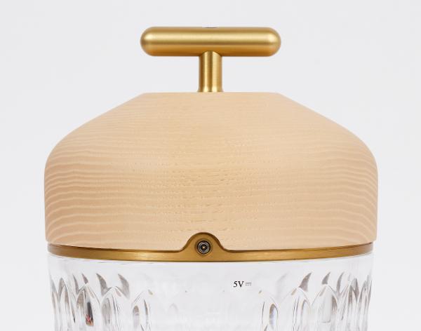 에르메스 생 루이 폴리아 포터블 램프 클리어 애쉬