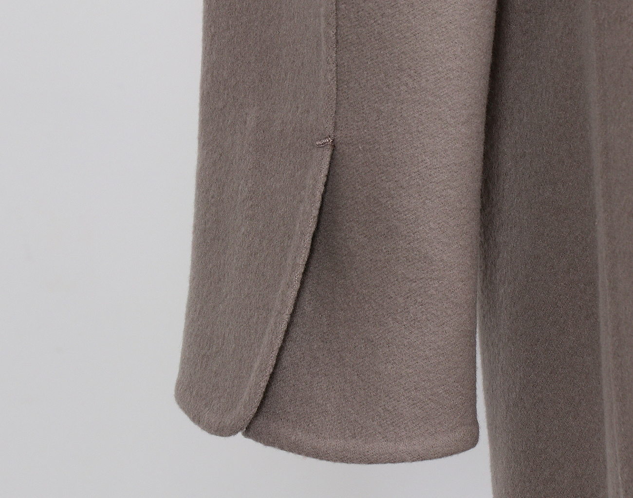 아뇨나 캐시미어 밍크 코트 베이지 40