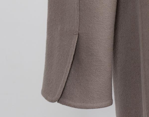 아뇨나 캐시미어 밍크 코트 베이지 40