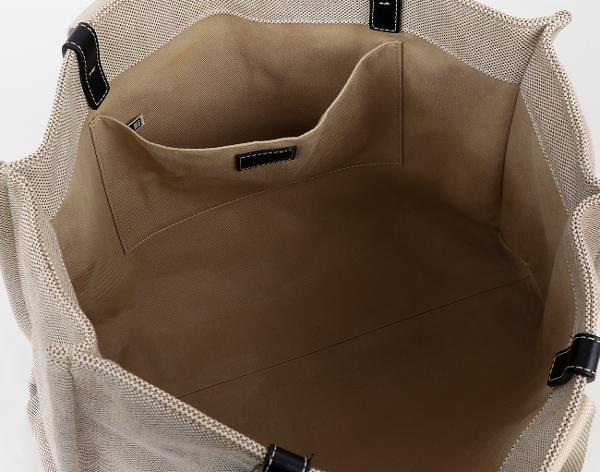 끌로에 우디 라지 토트백 화이트 블랙