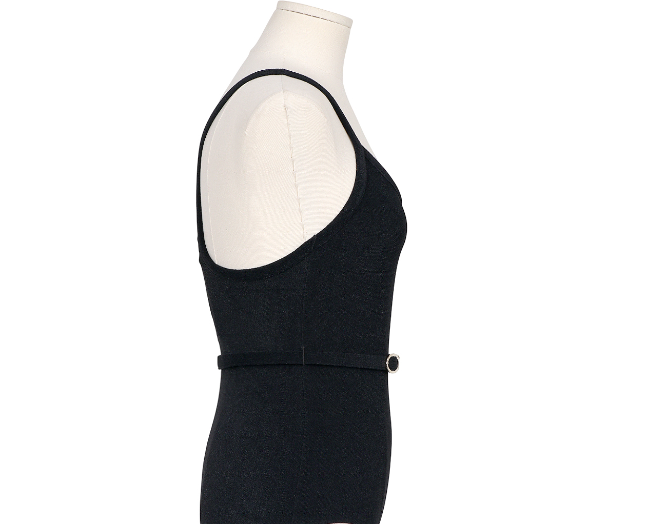 샤넬 믹스드파이버 스윔수트 블랙 38