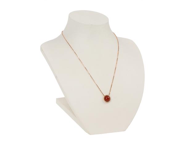 반클리프아펠 뻬를리 컬러 펜던트 로즈골드 커넬리언