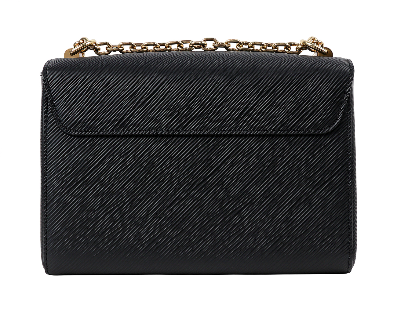 루이비통 트위스트 MM 블랙 금장