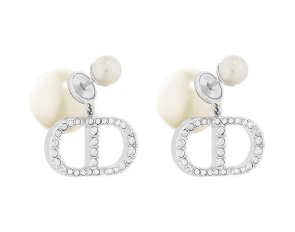 디올 트라이벌 이어링 실버