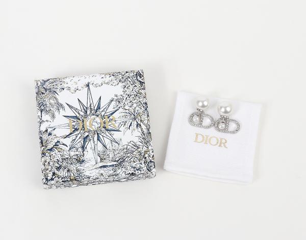 디올 트라이벌 이어링 실버