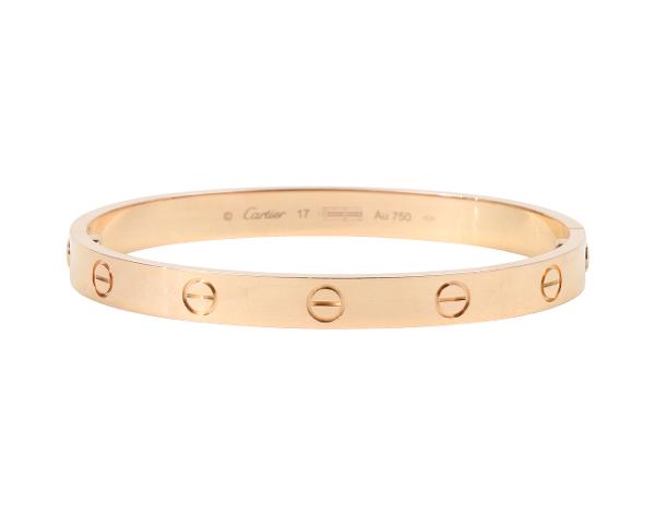 까르띠에 러브 브레이슬릿 핑크골드 17