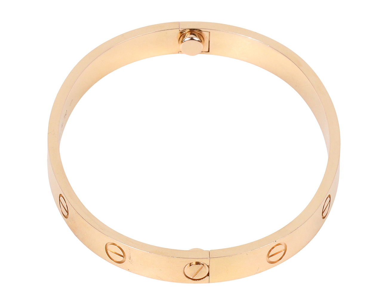 까르띠에 러브 브레이슬릿 핑크골드 17