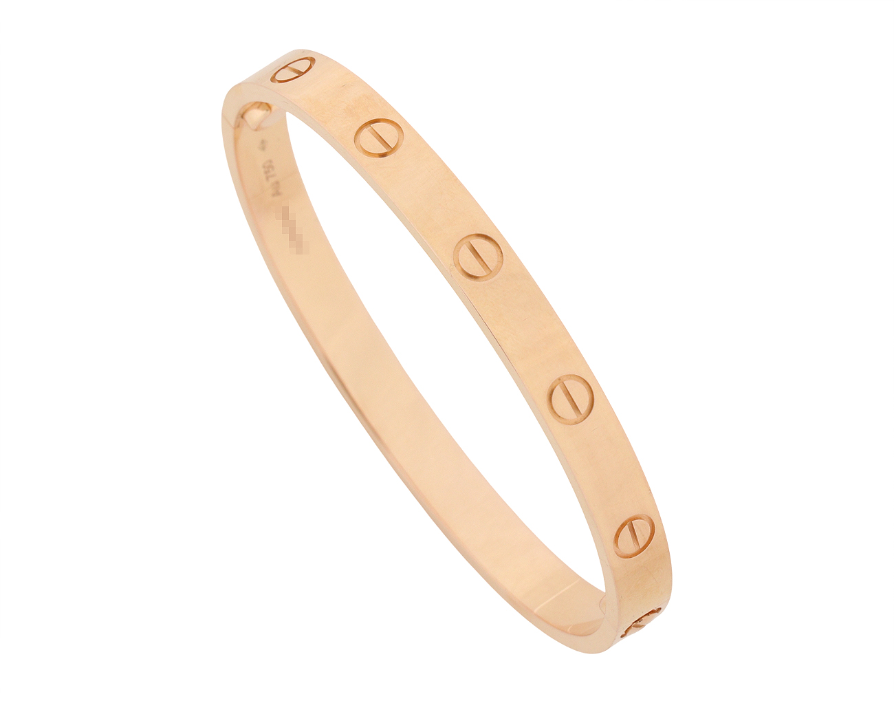 까르띠에 러브 브레이슬릿 핑크골드 17