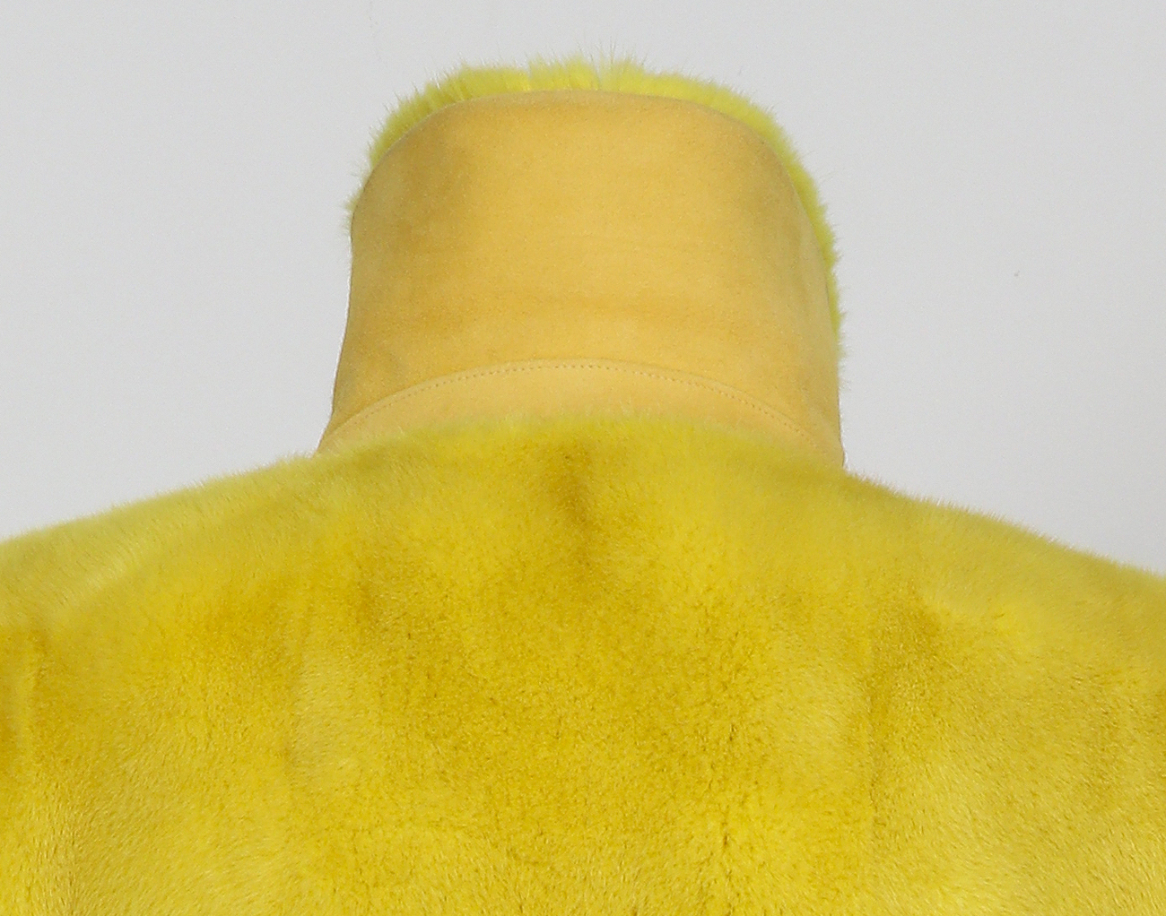 파비오가바찌 밍크 코트 옐로우 42