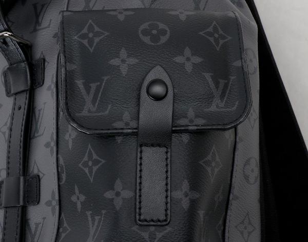 루이비통 크리스토퍼 MM 모노그램 이클립스