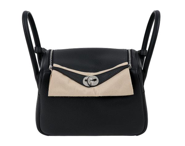 에르메스 린디 26 블랙 은장 K