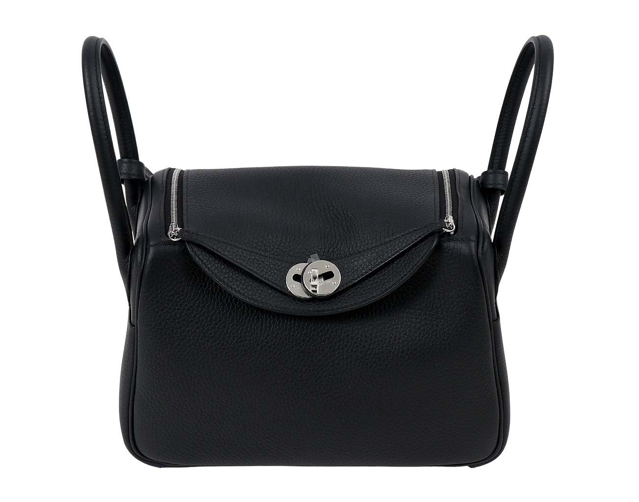 에르메스 린디 26 블랙 은장 K