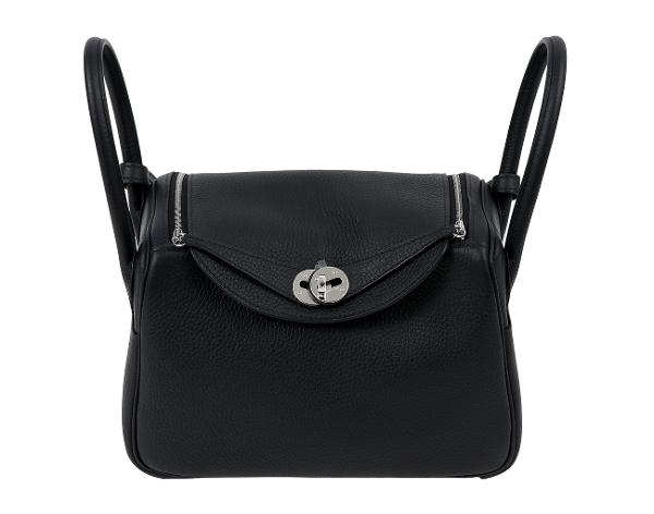 에르메스 린디 26 블랙 은장 K