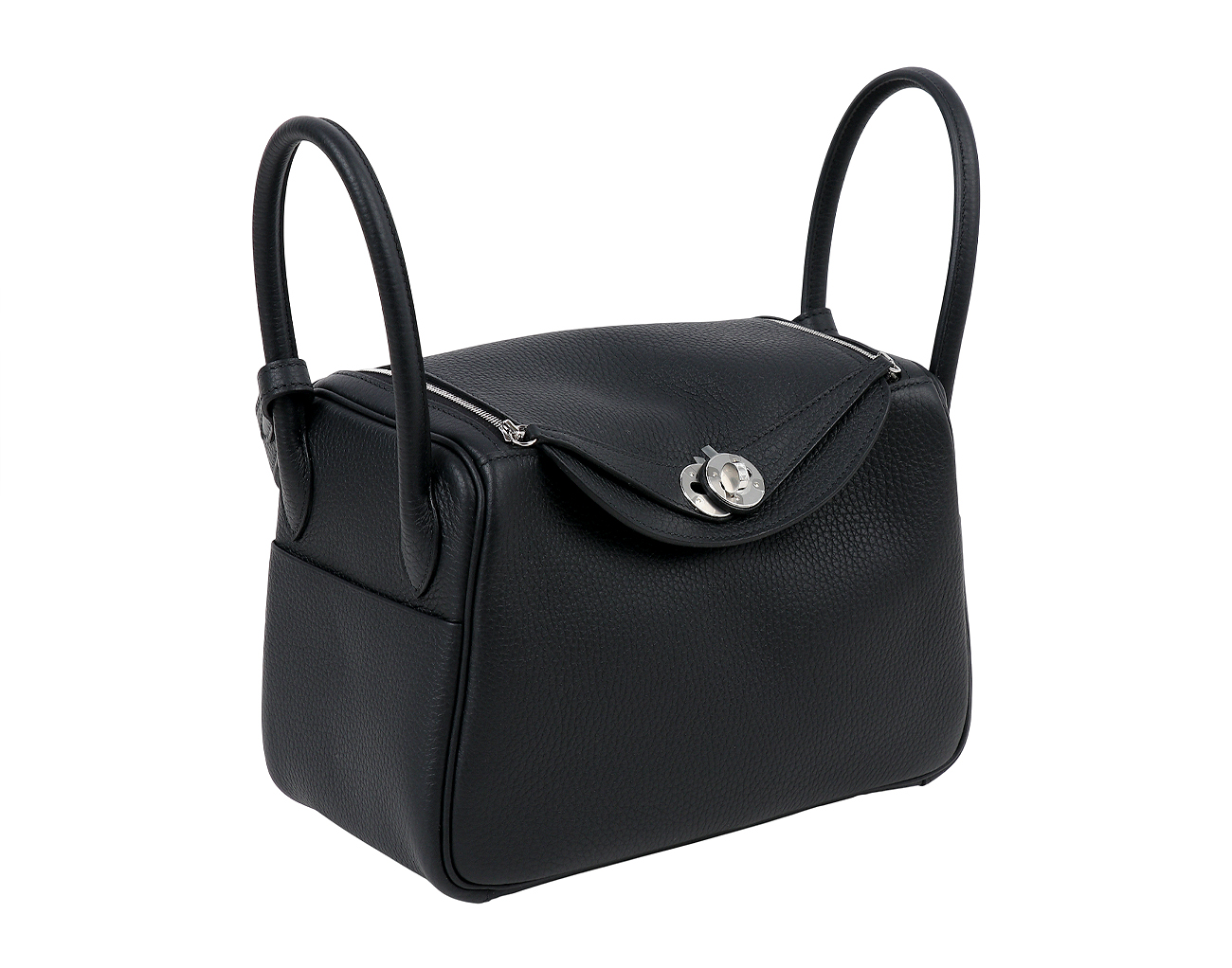 에르메스 린디 26 블랙 은장 K