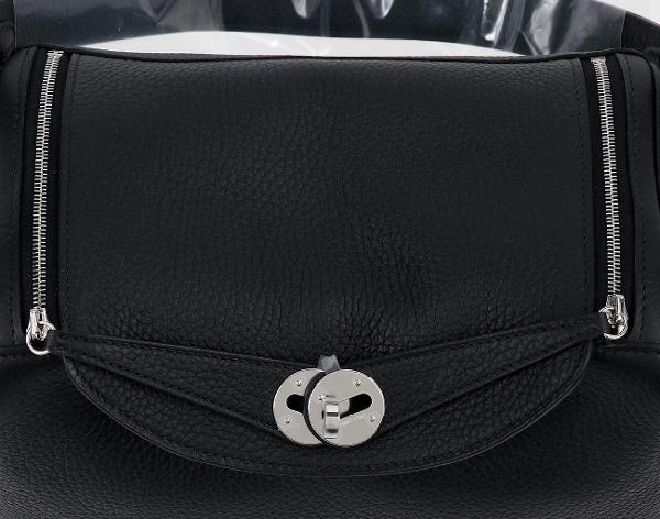 에르메스 린디 26 블랙 은장 K