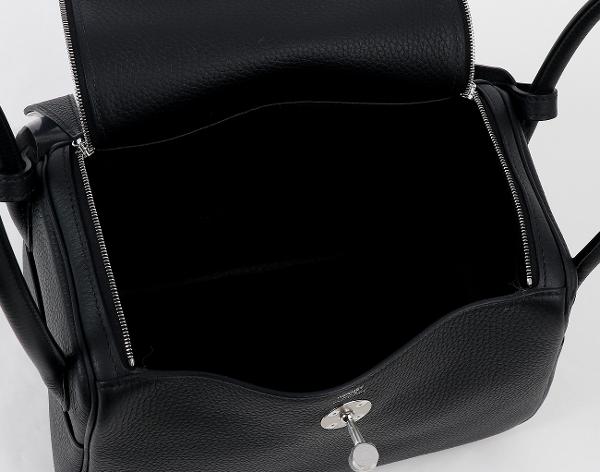 에르메스 린디 26 블랙 은장 K