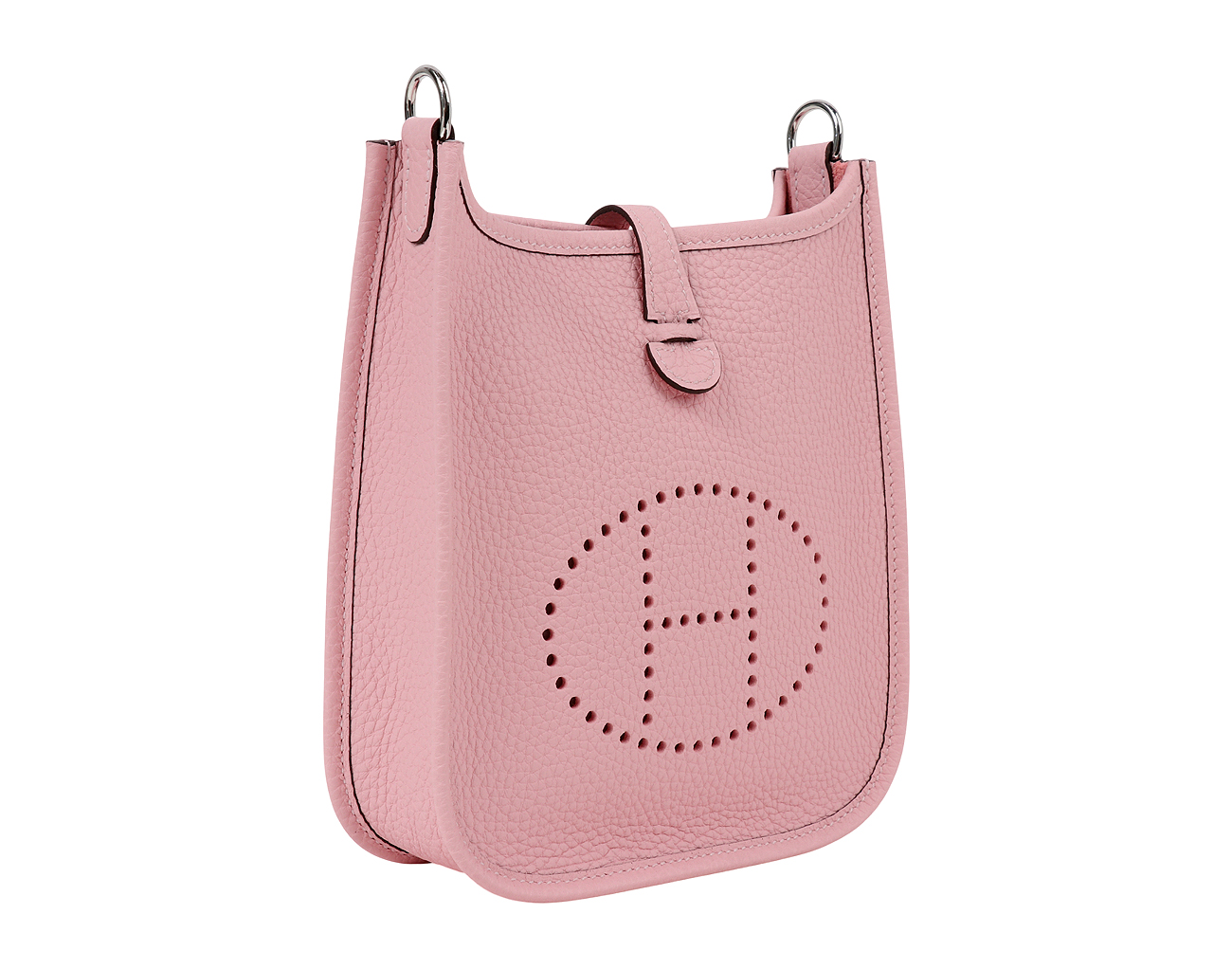 에르메스 미니 에블린 로즈 사쿠라 은장 W