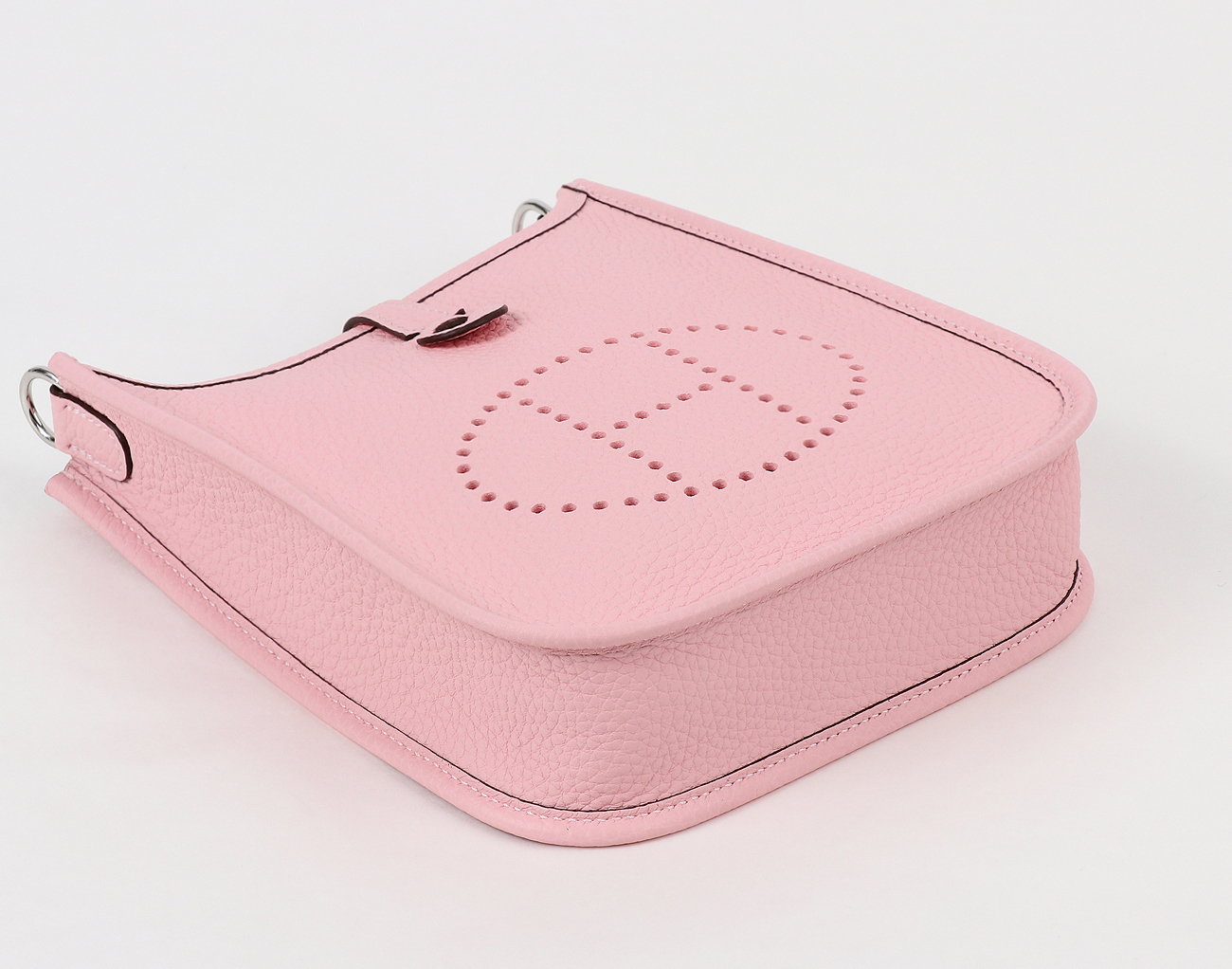 에르메스 미니 에블린 로즈 사쿠라 은장 W