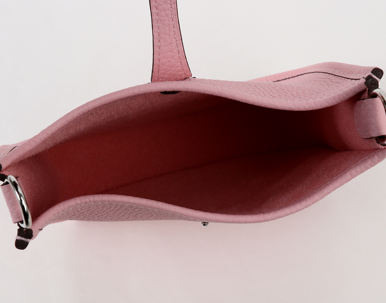 에르메스 미니 에블린 로즈 사쿠라 은장 W