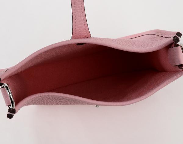 에르메스 미니 에블린 로즈 사쿠라 은장 W