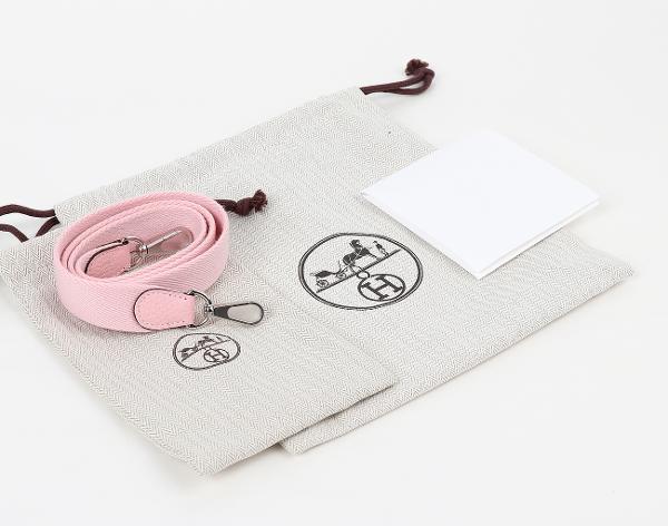 에르메스 미니 에블린 로즈 사쿠라 은장 W