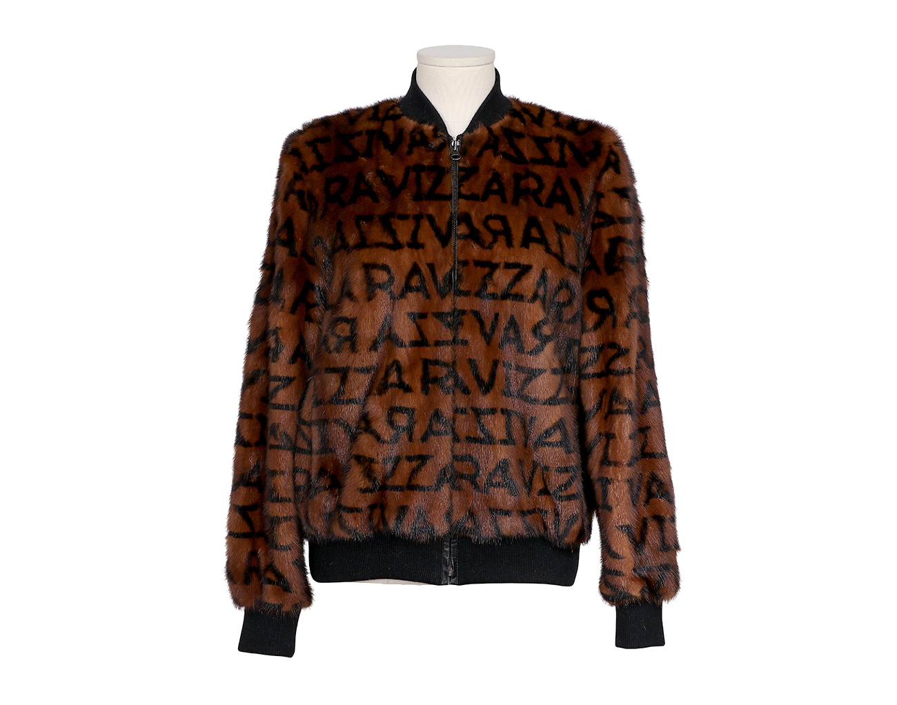 시모네타 라비짜 밍크 재킷 브라운 38