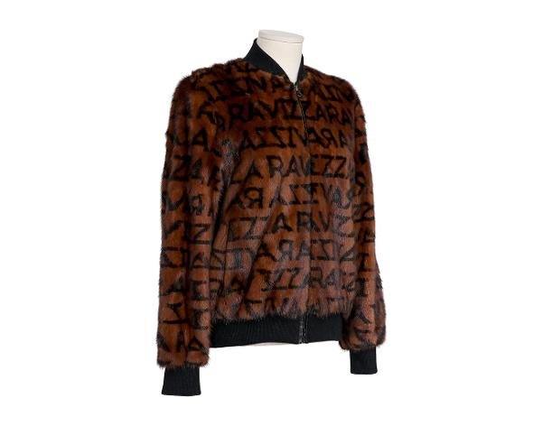 시모네타 라비짜 밍크 재킷 브라운 38