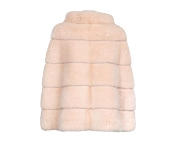 파비오가바찌 밍크 케이프 라이트 핑크 XS