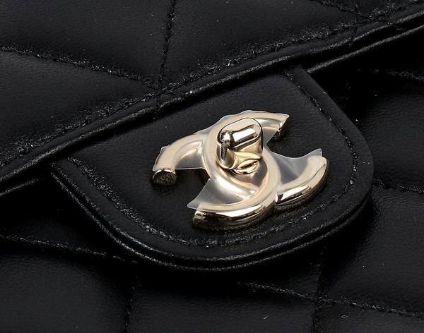 샤넬 탑핸들 스쿨백팩 블랙 샴페인골드