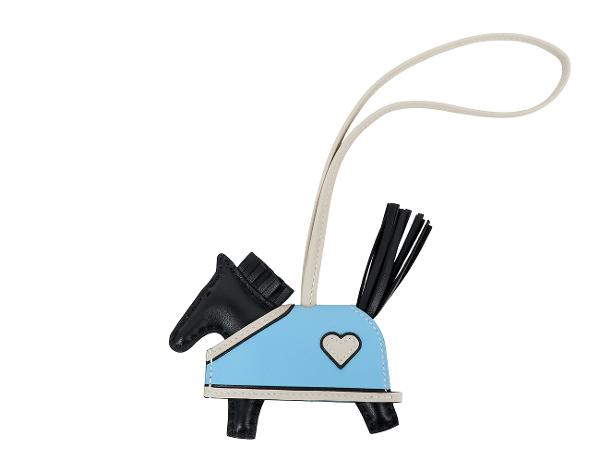 에르메스 로데오 로베오 꾀흐 PM 블랙 크레 셀레스트